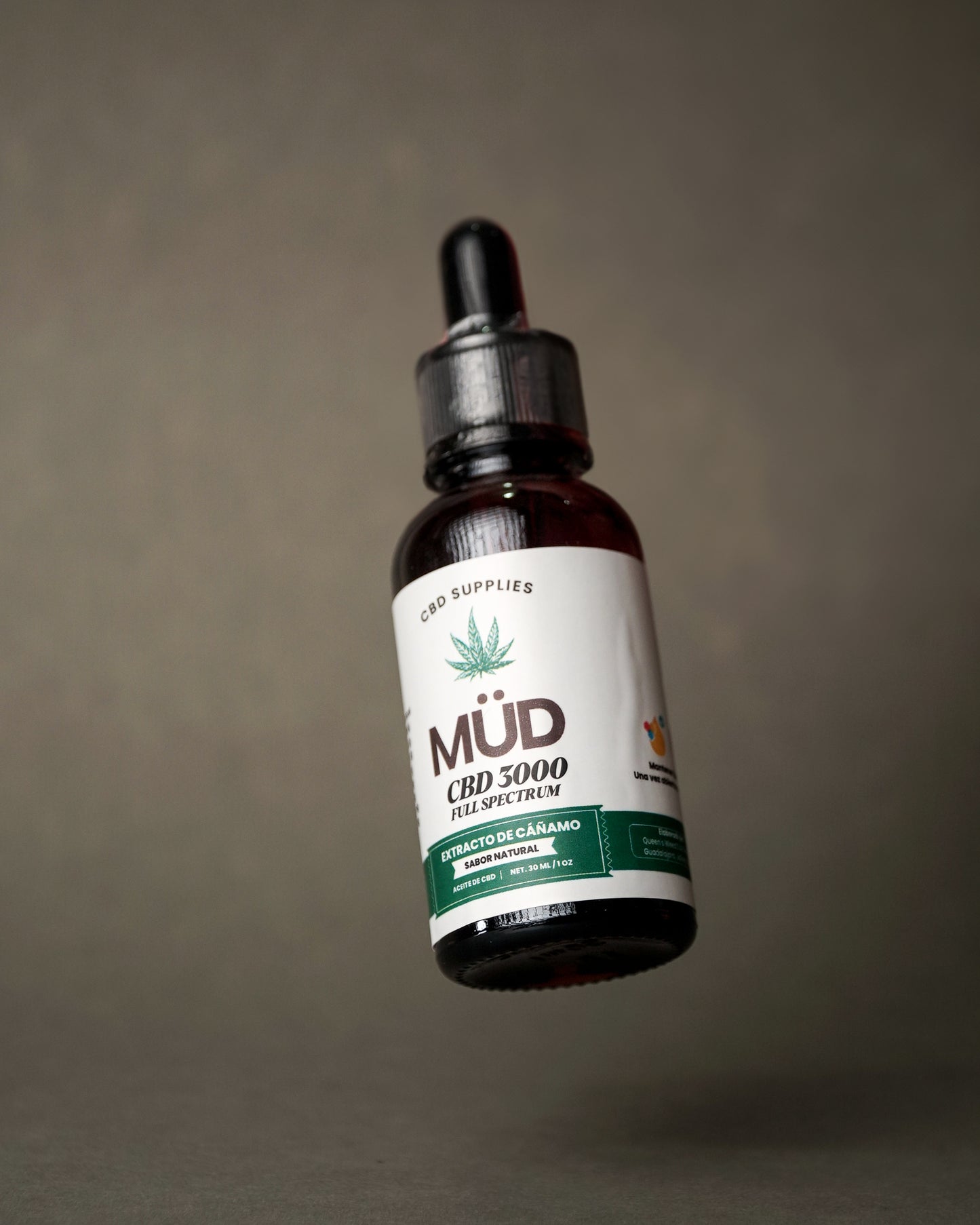 Aceite CBD 3000MG MÜD Natural
