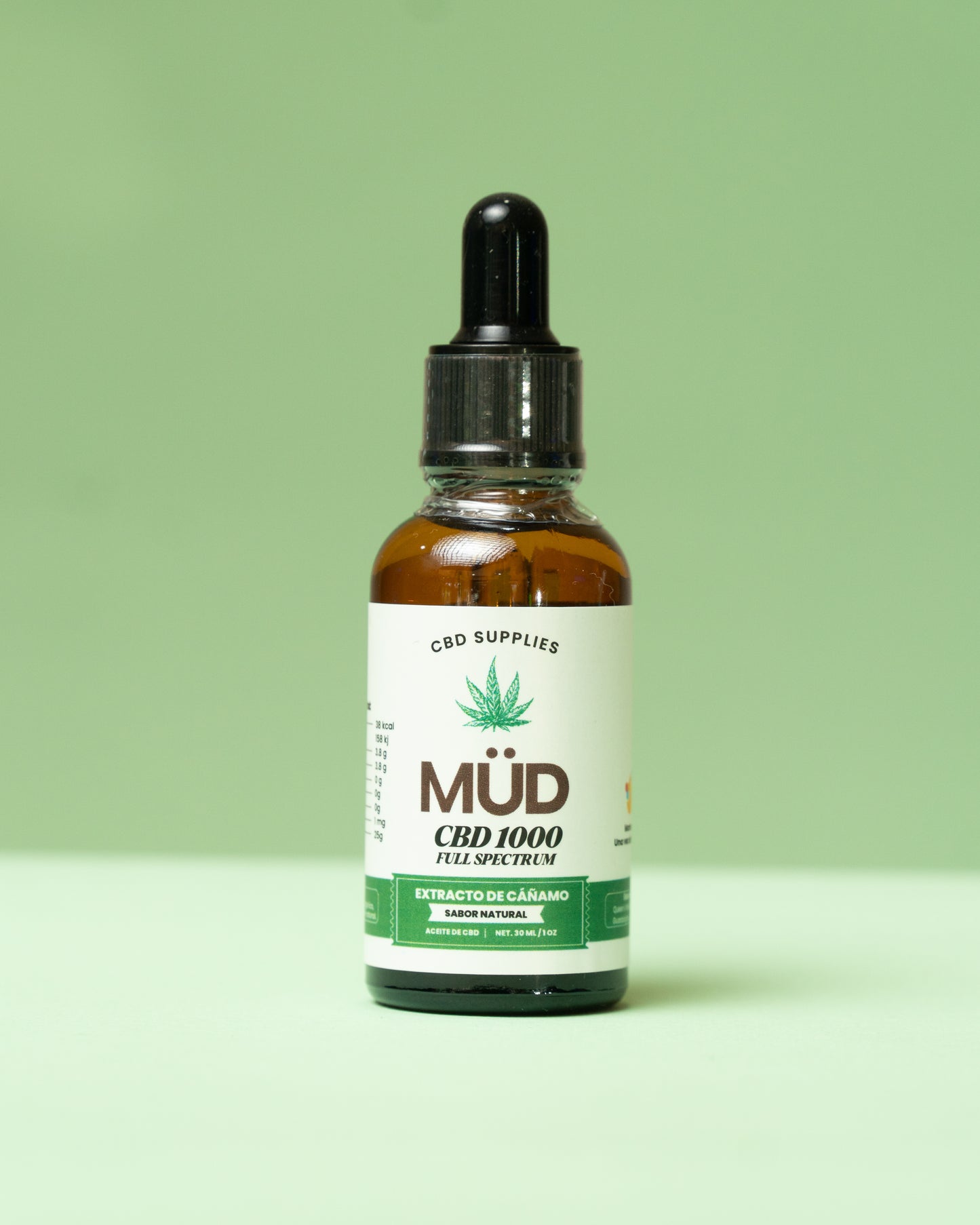 Aceite CBD 1000MG MÜD Natural