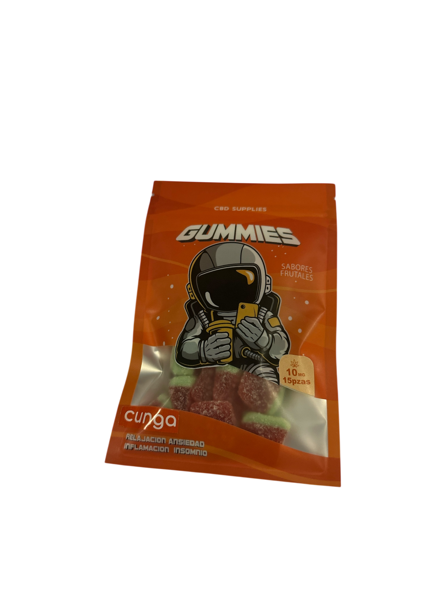 Gomitas Sandia CBD 10MG Bolsita 15 piezas