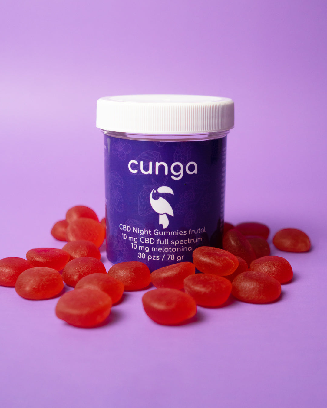 Gomitas Noche CBD 10MG + MELATONINA 10MG