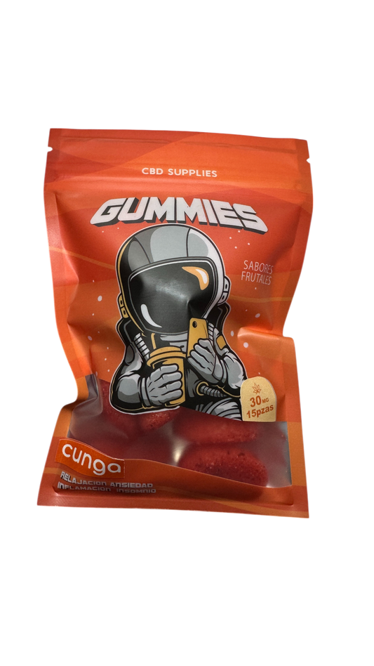 Gomitas Mango Enchilado CBD 30MG Bolsita 15 piezas
